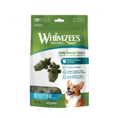 Whimzees Alligator Small 24 Pack