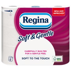 Regina Soft & Gentle Toilet Roll 9 Pack