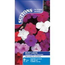 Suttons Busy Lizzie Value Hybrids Impatiens Seeds