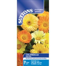 Suttons Calendula Daisy Mix Seeds