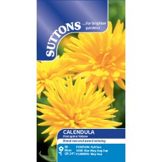 Suttons Calendula Porcupine Yellow Seeds