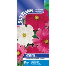 Suttons Cosmos Sensation Tall Mix Seeds