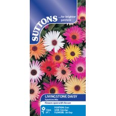 Suttons Livingstone Daisy Sparkles Mix Seeds