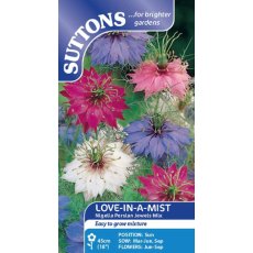 Suttons Love In A Mist Nigella Persian Jewels Mix Seeds