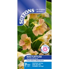 Suttons Nasturtium Tip Top Pink Blush Seeds