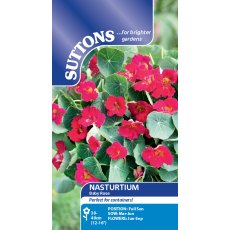 Suttons Nasturtium Baby Rose Seeds