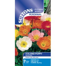 Suttons Iceland Poppy Special Mix Seeds
