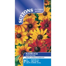 Suttons Rudbeckia Rustic Dwarf Mix Seeds