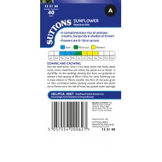 Suttons Sunflower Beaches Mix Seed