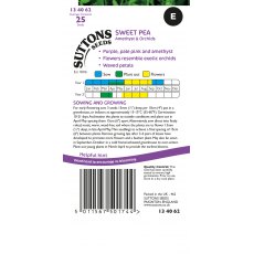 Suttons Amethyst & Orchid Sweet Pea Seeds