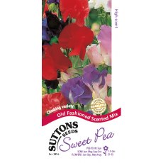 Suttons Sweet Pea Old Fashioned Scented Mix Seeds