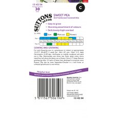 Suttons Sweet Pea Old Fashioned Scented Mix Seeds