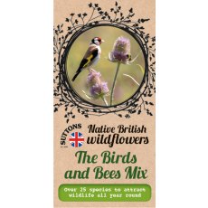 Suttons The Birds & Bees Wildflower Mix Seeds