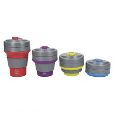 Colourworks Brights Silicone Collapsible Travel Mug 350ml