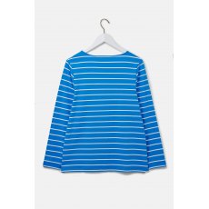 Lighthouse Causeway Top Azure Blue Stripe