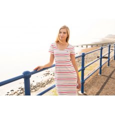 Lighthouse Lydia Dress Pink Stripe
