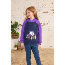 Lighthouse Jill Sweatshirt Purple Tractor