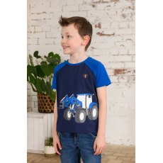 Lighthouse Mason Frontloader T-Shirt Blue