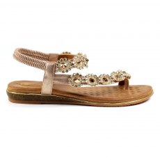 Lunar Charlotte II Sandal Rose Gold