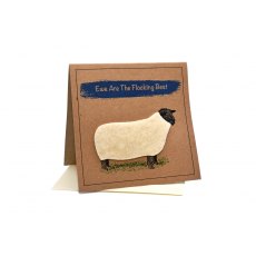 Lambacraft Ewe Are The Flocking Best Card