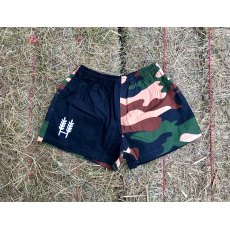 Hexby Camo Harlequin Shorts Black