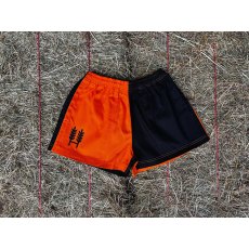 Hexby Harlequin Shorts Orange/Black