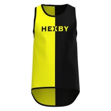 Hexby Harlequin Singlet Vest Yellow/Black
