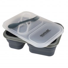 Regatta Folding Silicone Mess Tin Ebony