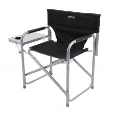 Regatta Sedile Director's Camping Chair Black/Grey