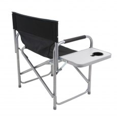 Regatta Sedile Director's Camping Chair Black/Grey