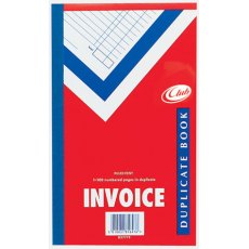 Club Duplicate Invoice Book