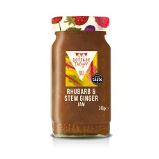 Cottage Delight Rhubarb & Stem Ginger Jam 340g