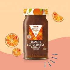Cottage Delight Orange & Scotch Whisky Thick Cut Marmalade 350g