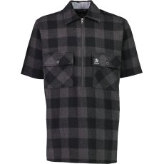 Swanndri Henderson Bush Check Shirt Black/Grey