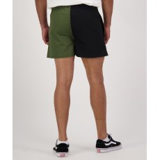 Swanndri Harlequin Rugby Short Green/Black