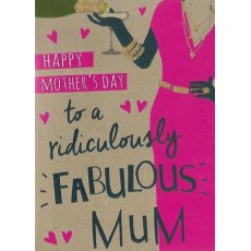 Carson Higham Mother's Day Card Fabulous Mum