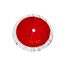 Velvet Christmas Tree Skirt 120cm