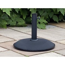 Concrete Parasol Base Black 15kg