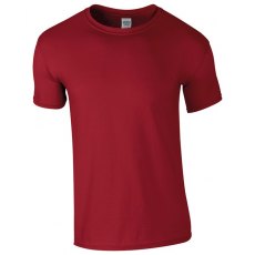 Softspin Adult Ringspun T-Shirt Cardinal Red