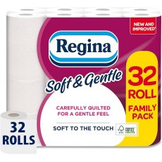 Regina Soft & Gentle Toilet Roll 32 Pack
