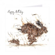 Art Beat Birthday Card Hippity Hoppity