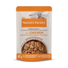 Natures Variety Chicken Bites In Gravy 85g