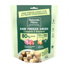 Natures Menu Raw Freeze Dried Lamb