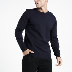 Carabou Crew Neck Jumper Navy