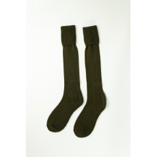 Bisley Plain Stockings Olive