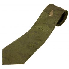 Bisley No3 Grouse Tie Green