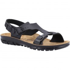 Birkenstock Saragossa Birko-Flor Sandal Black