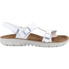 Birkenstock Saragossa Birko-Flor Sandal White