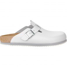 Birkenstock Boston Mule White