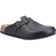 Birkenstock Boston Super Grip Clog Black